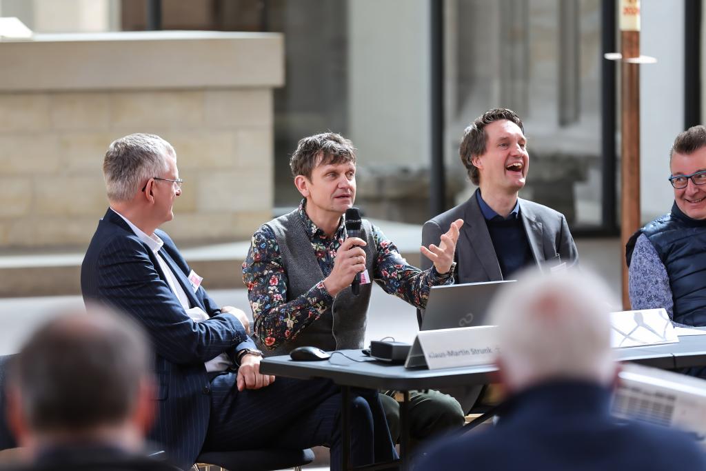 Fachgespräch mit Thomas Schlegel und Hubertus von Stein
